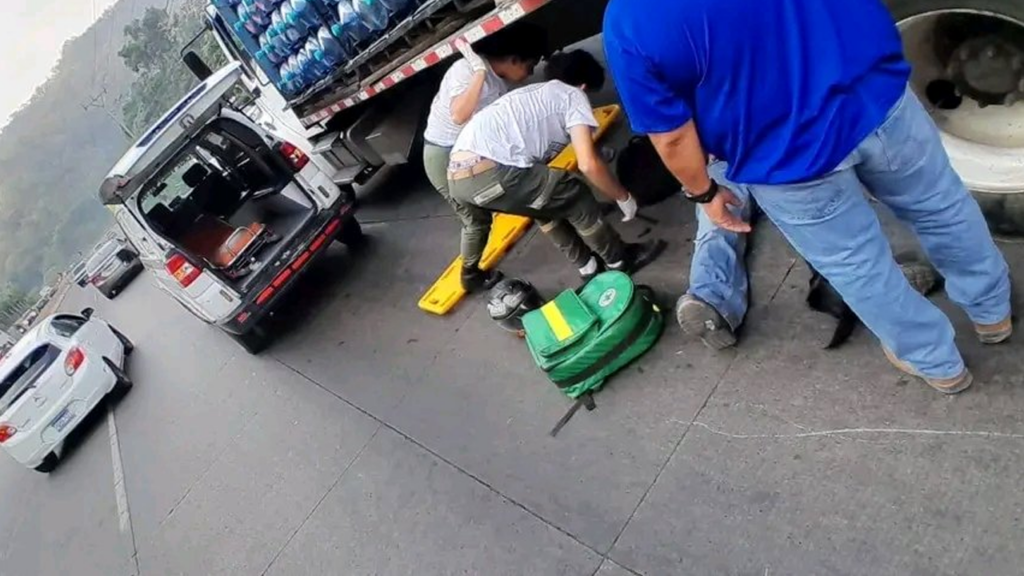 Una persona herida deja accidente de tránsito en carretera Los Chorros