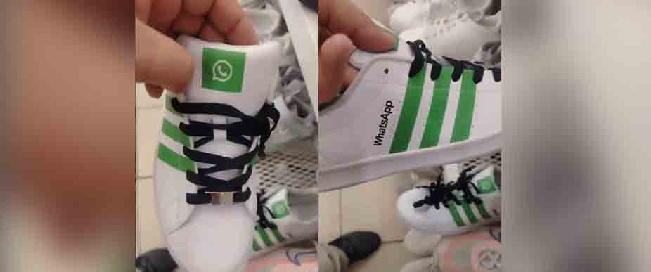 Salvadoreño encuentra los zapatos de WhatsApp