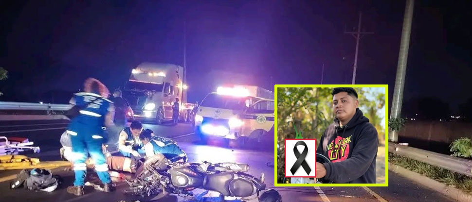 Identifican a motociclista que perdió la vida tras la imprudencia de conductor borracho