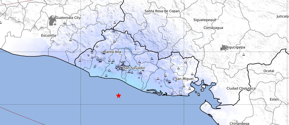 El Salvador registra tres fuertes sismos a lo largo del martes: ¡dos de 4.4 y uno de 4.7 grados!