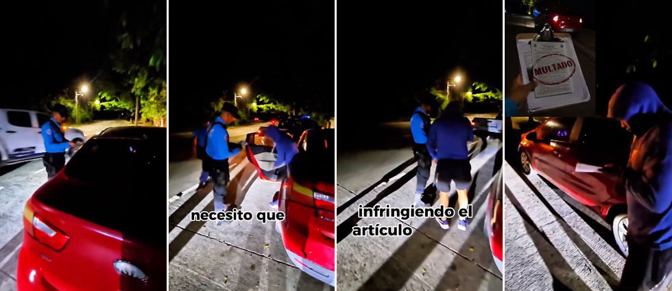 $900 de multa para pareja que fue captada por Sívar Seguro haciendo actos inmorales: «No estaba haciendo nada»