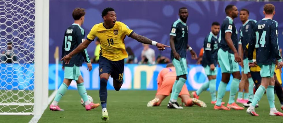 ¡Ecuador, histórico!: remonta, gana por primera a Alemania y clasifica a ronda eliminatoria