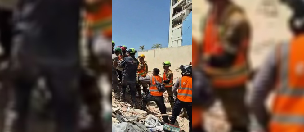 USAR El Salvador junto a equipos de EUA y venezolanos logran salvar otra vida en La Guaira