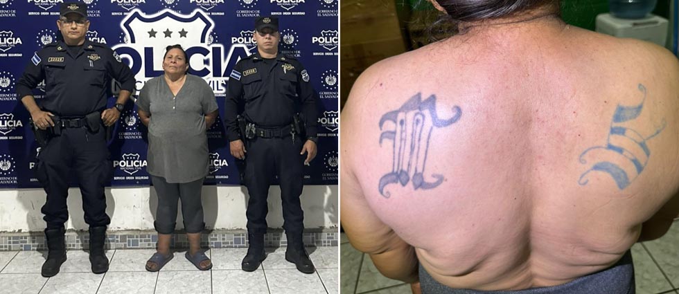 Capturan a temida terrorista de la MS-13 en La Unión