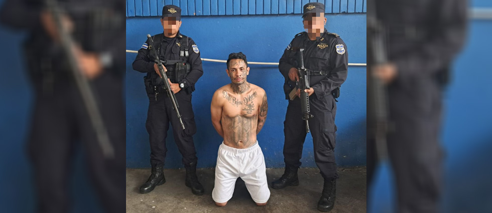 PNC con autoridades de Guatemala capturan al temido pandillero de los Poserz 13