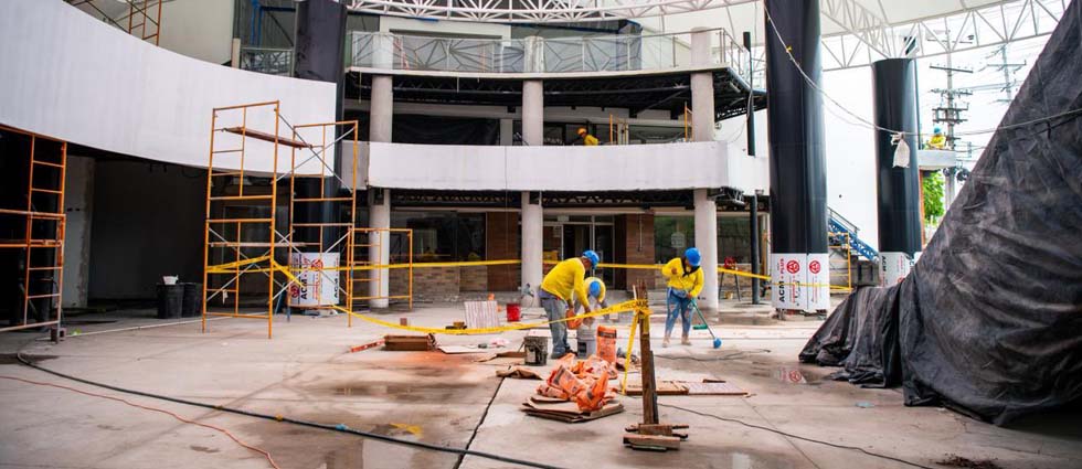 Obras en el mercado Cuscatlán continúan avanzando