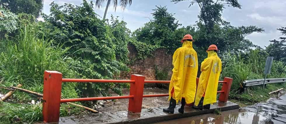 Autoridades mantienen monitoreos preventivos por lluvias en diferentes puntos de El Salvador