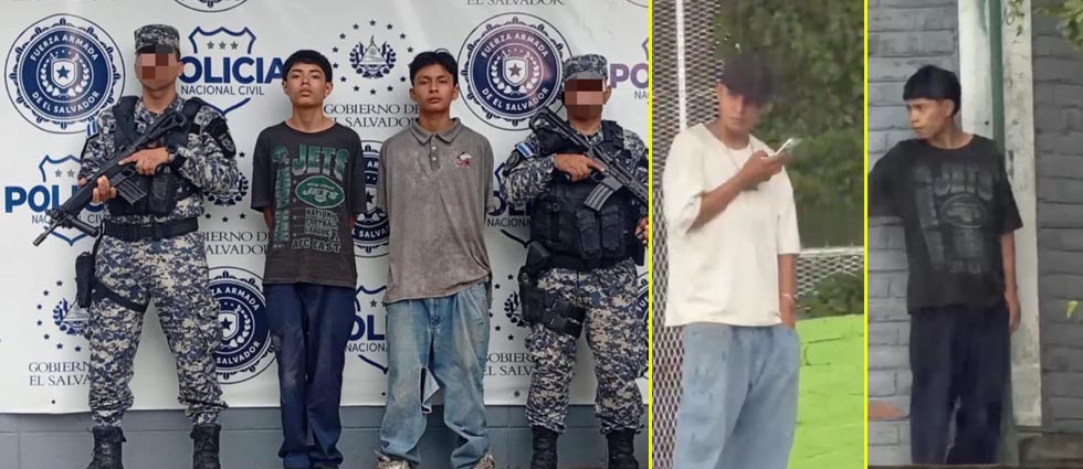 Tras denuncia ciudadana, capturan a dos 18-S en Soyapango