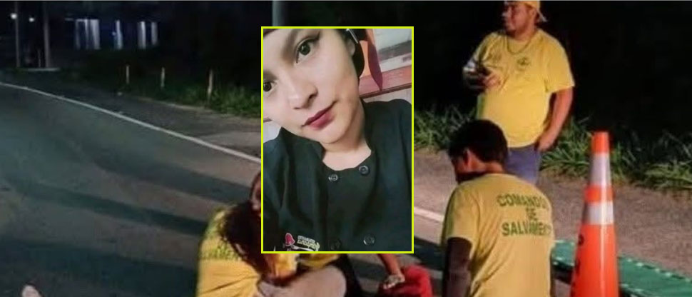 Joven madre pierde la vida en trágico accidente en carretera a Comalapa