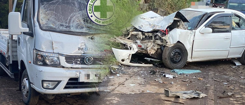 Múltiple accidente deja varios lesionados en carretera Litoral