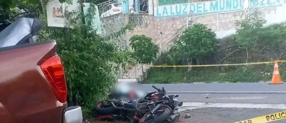 Motociclista pierde la vida tras chocar contra vehículo en carretera Litoral