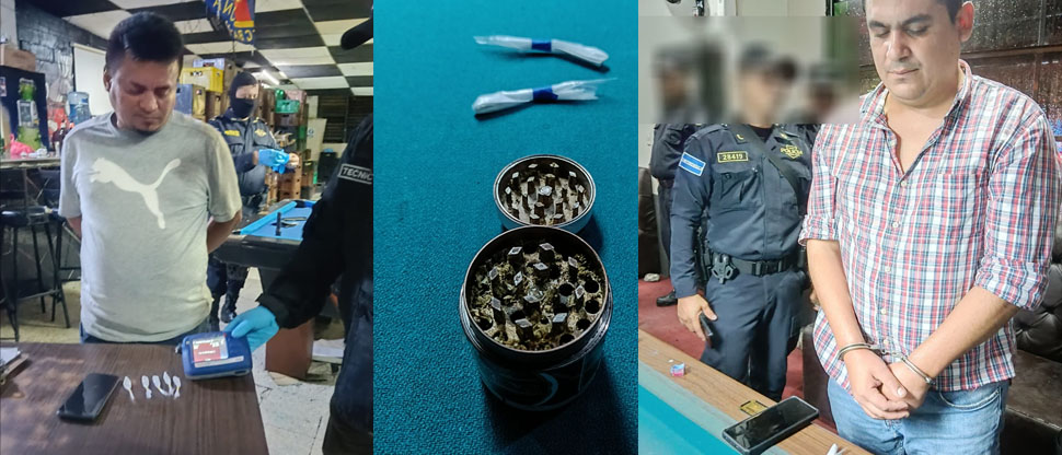 Capturan a sujetos que utilizaban negocio como fachada para distribuir drogas