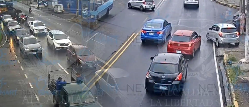 Sistema de videovigilancia capta accidentes provocados por conductores imprudentes