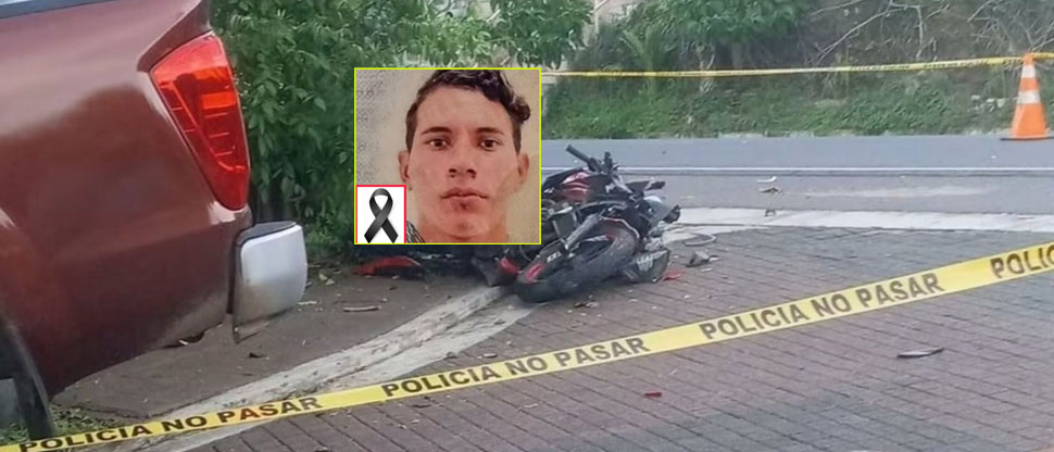 Él era Josué, joven que perdió la vida al accidentarse en carretera Litoral
