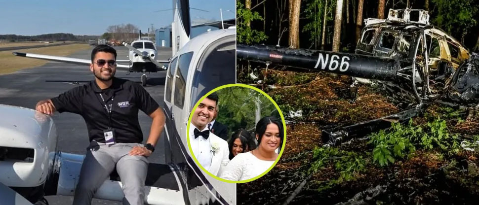 Piloto fallece en trágico accidente horas después de contraer matrimonio