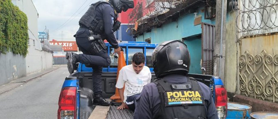 Capturan en Guatemala a pandillero salvadoreño requerido por la justicia