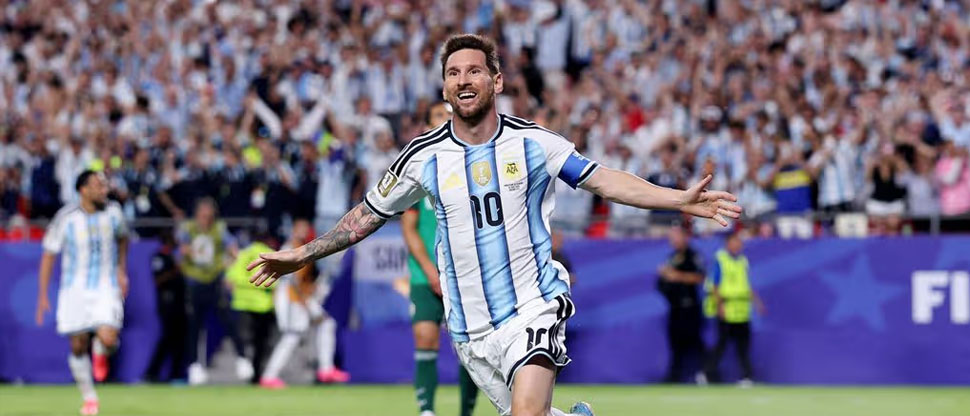 «El hombre gol del planeta»: Messi se convierte en el máximo goleador de la historia de los mundiales