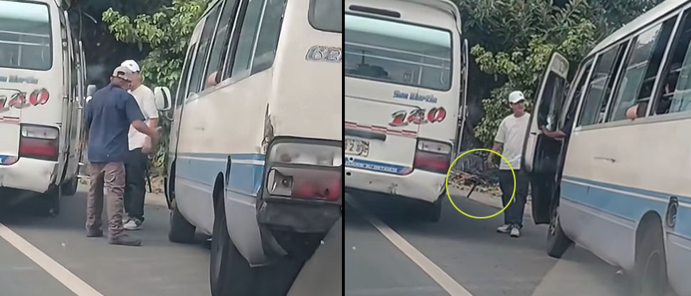 Discusión entre conductores de la ruta 140 pudo terminar en 