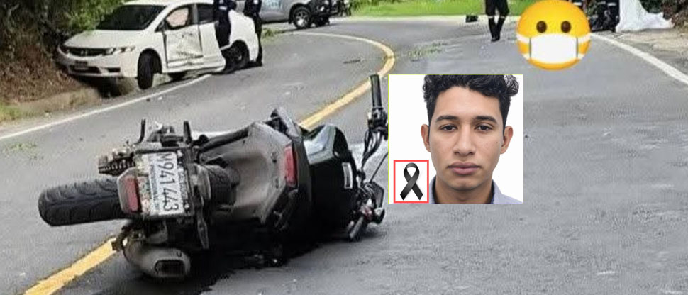 Él era Anthony, motociclista que falleció en accidente provocado por conductora imprudente
