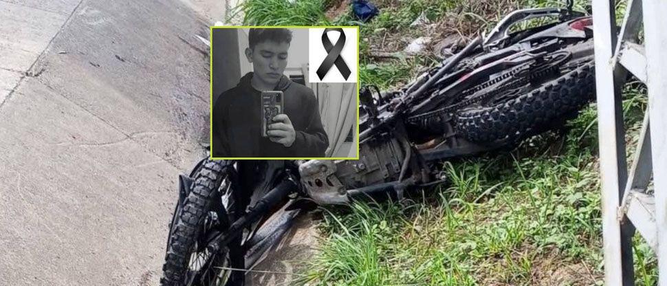 Identifican a motociclista que falleció al accidentarse en carretera la Puerto de La Libertad