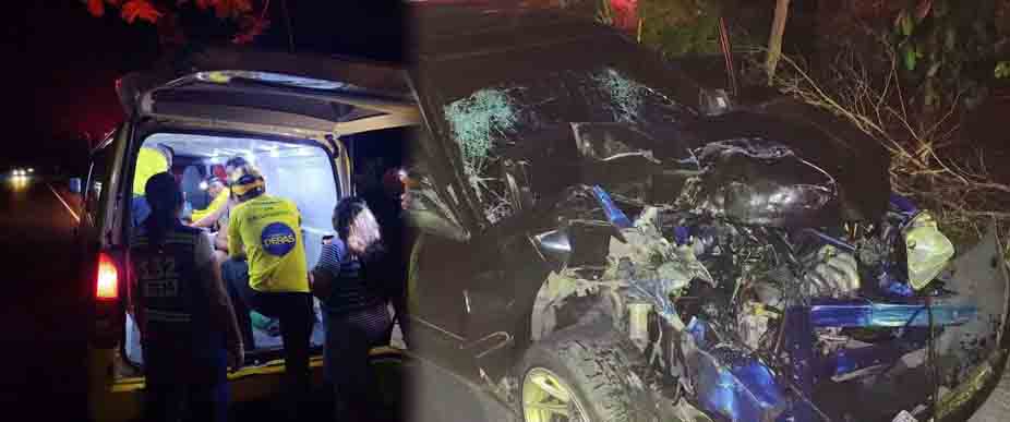 Conductor borracho deja 5 lesionados en bulevar Costa del Sol