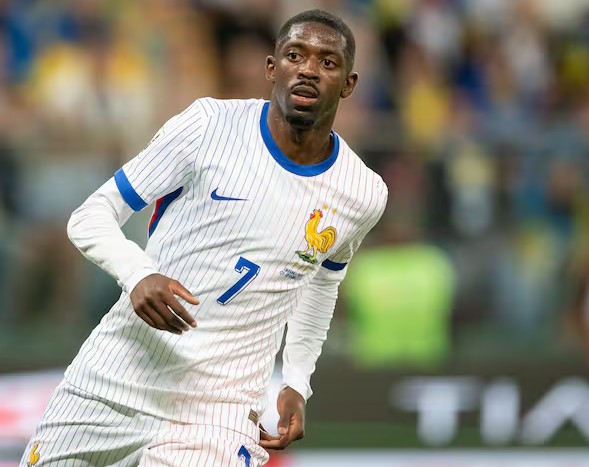 Este es el récord de Dembélé tras marcar un hat-trick a Noruega