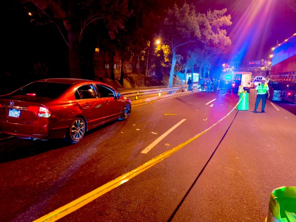 2 hombres fallecen en un ataque armado en el periférico de la capital de Guatemala