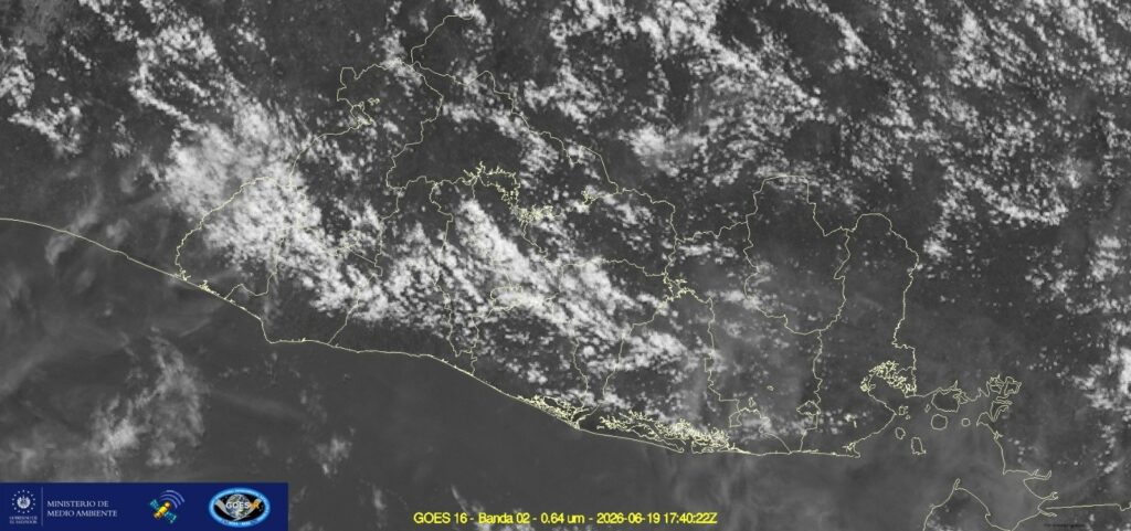 Pronostican lluvias esta tarde en las siguientes zonas del país