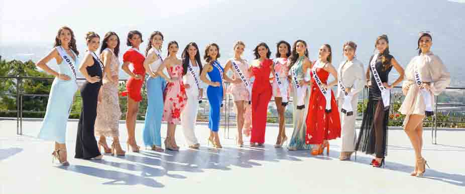 FOTOS: Así lucen en sus trajes las candidatas que buscan ser Miss El Salvador 2026