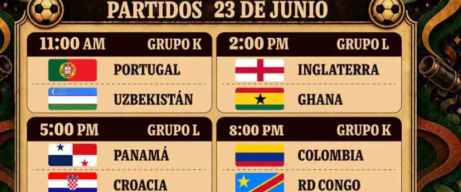 Toda la jornada mundialista de este martes será transmitida en el cine al aire libre