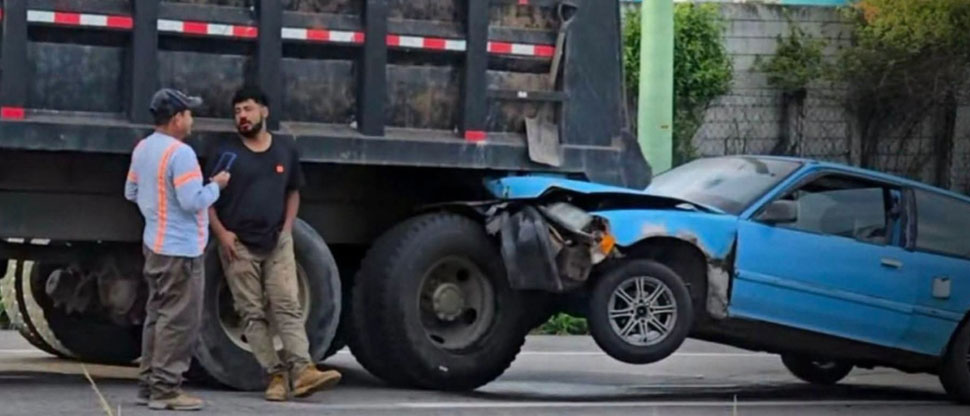 Registran accidente de tránsito en carretera de Oro