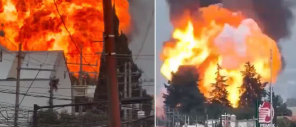 México: explota almacén de combustible y evacúan a más de 1,700 personas