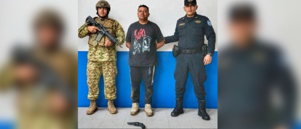 Capturan a sujeto quién amenazó a su compañera de vida con un arma de fuego