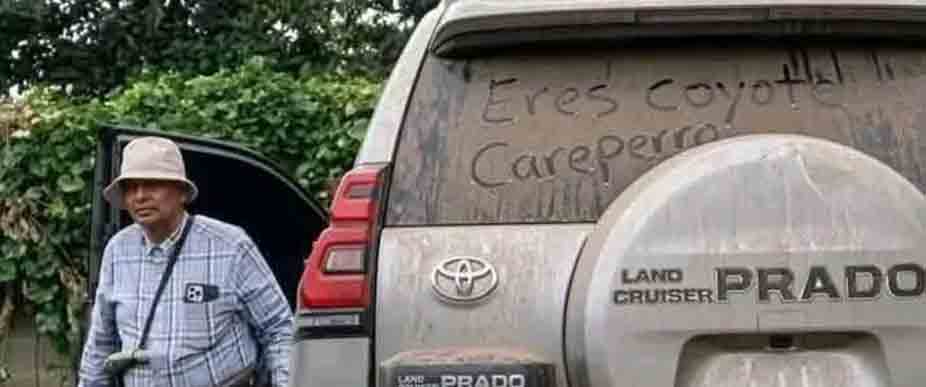 Apóstol Zúñiga ya está feliz porque le devolvieron su camioneta y ya puede «predicar»