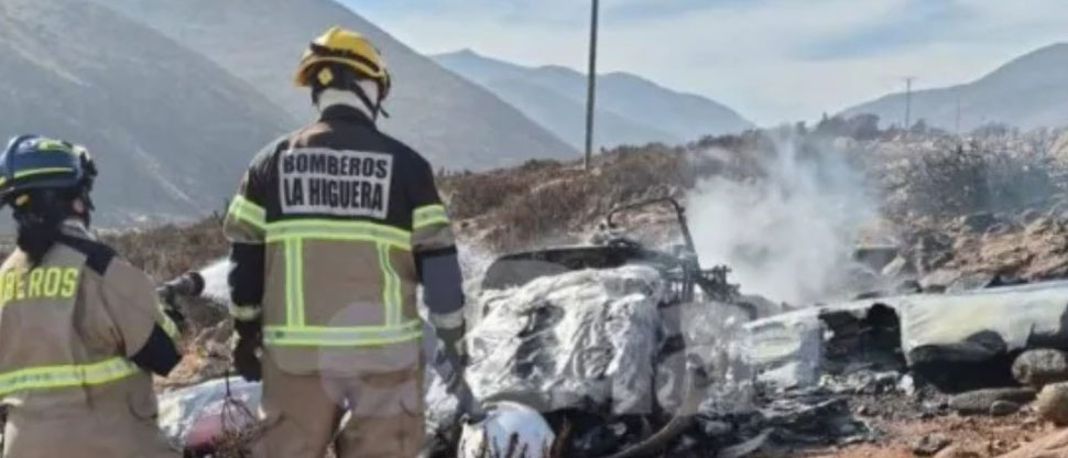 Avioneta de la Fuerza Aérea de Chile sufre desperfectos y se estrella