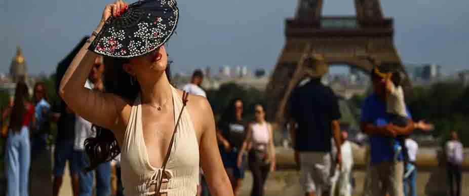 El calor en Francia deja a 70 mil hogares sin luz
