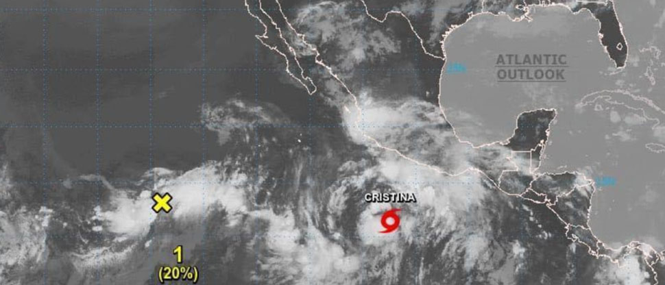 Estas recomendaciones deben seguir la población ante la Tormenta Tropical Cristina