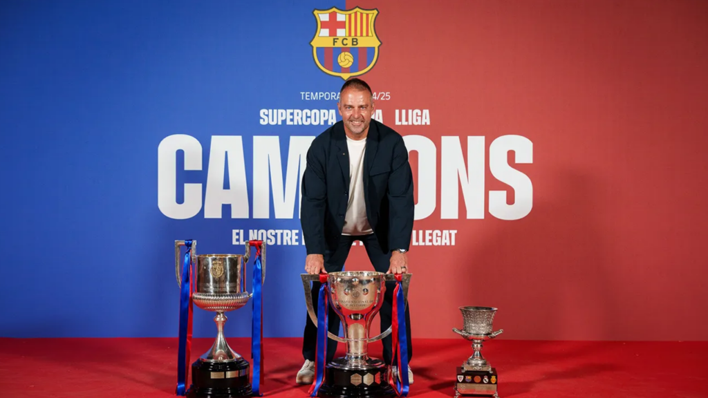 La Liga: Hansi Flick repite como mejor entrenador de la temporada