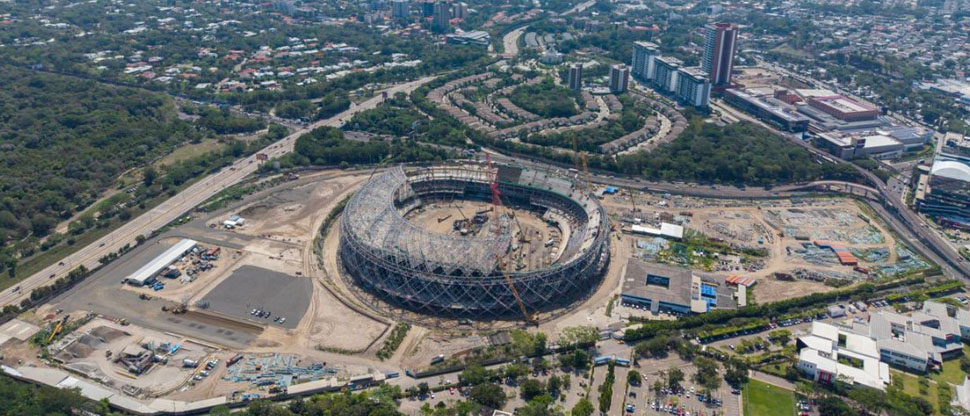 Nuevo Estadio Nacional lleva un 50% de avance en s