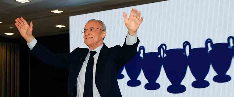 Seguirá el mejor presidente en el Real Madrid: Florentino Pérez