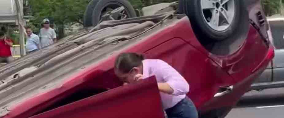 Fuerte accidente de tránsito en el bypass en San Miguel