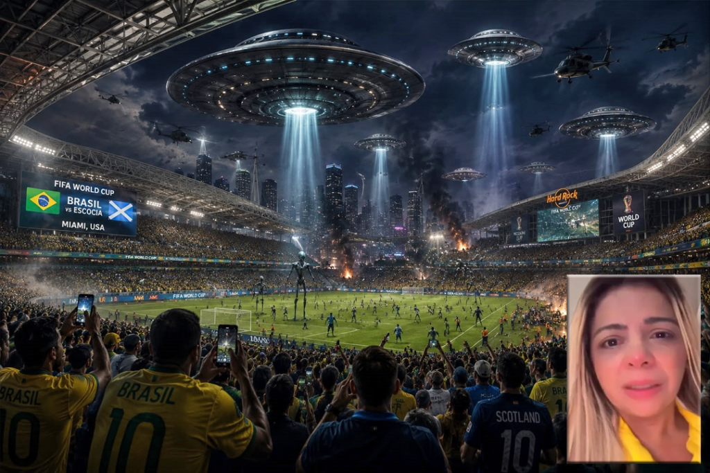 Vidente advierte de una “invasión extraterrestre” durante el partido Brasil – Escocia