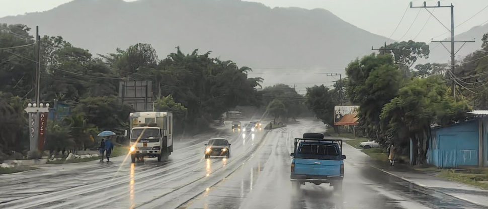 MARN prevé lluvias tipo temporal para este domingo