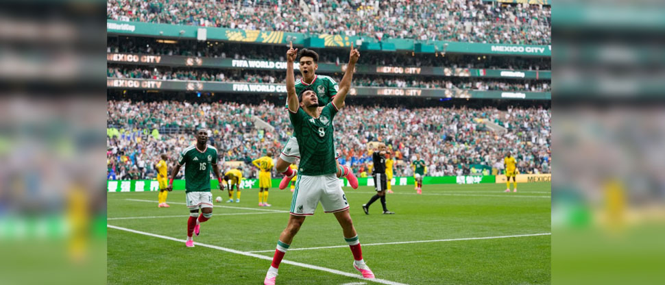 México afianza la victoria en la inauguración del mundial