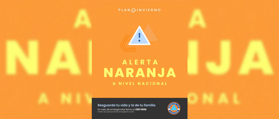 Protección Civil emite alerta naranja por la Tormenta Tropical Cristina