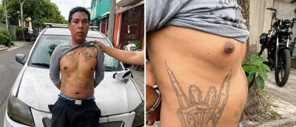 PNC captura a peligroso pandillero quien disfrutará su estadía en el CECOT