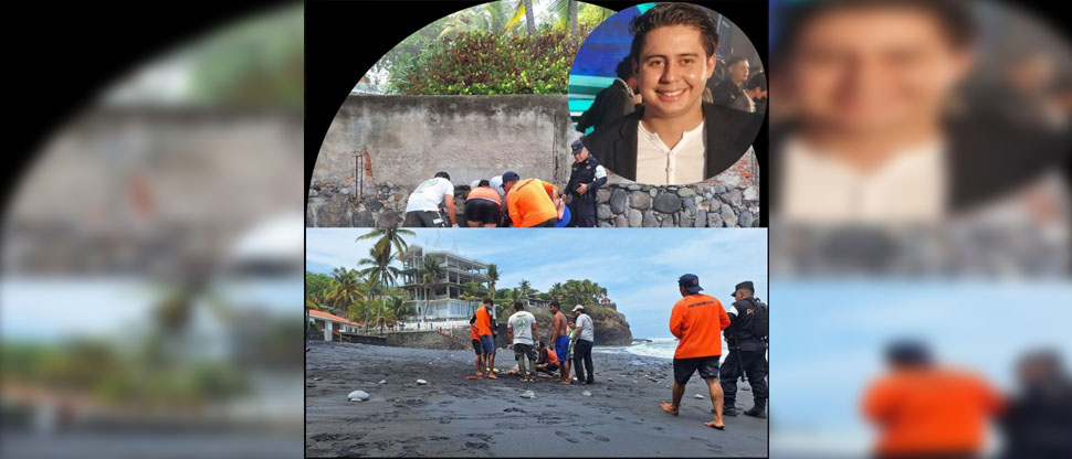 Periodista hondureño muere ahogado tras ser arrastrado por una corriente marina en El Zonte