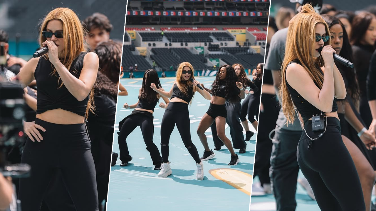 Shakira: “estamos listos” tras finalizar ensayos p