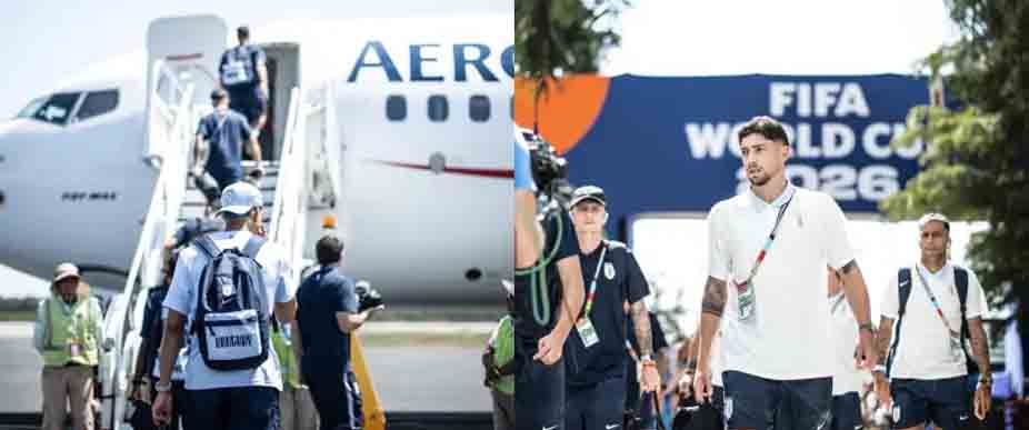 Federación de Uruguay cancela vuelo privado y futbolistas viajan por su propia cuenta