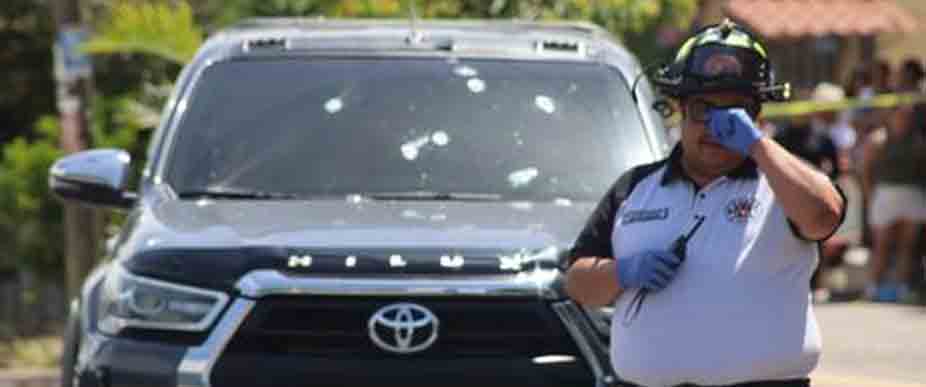 GUATEMALA: tiroteo deja una persona sin vida en el interior de un vehículo